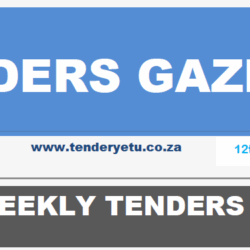TENDERS GAZETTE SOUTH AFRICA NOTICES SEPTEMBER 12 2025