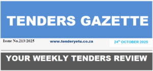 TENDERS GAZETTE ZA VOL.213